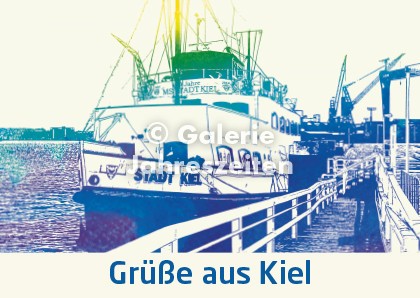 Kiel MS Stadt Kiel "Grüße"